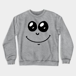 Smile Emoji Face Crewneck Sweatshirt